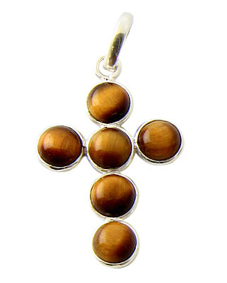 SKU 21135 - a Tiger eye Pendants Jewelry Design image