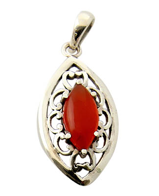 SKU 21148 - a Carnelian Pendants Jewelry Design image