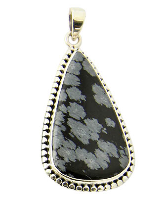 SKU 21154 - a Obsidian Pendants Jewelry Design image