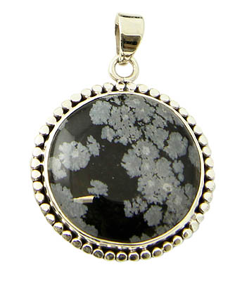 SKU 21172 - a Obsidian Pendants Jewelry Design image