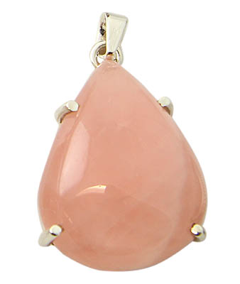 SKU 21173 - a Rose quartz Pendants Jewelry Design image
