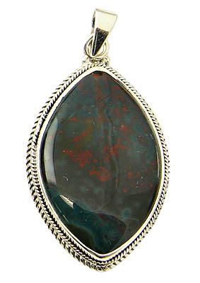 SKU 21182 - a Bloodstone Pendants Jewelry Design image