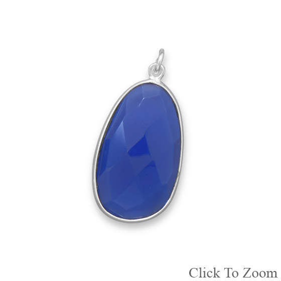 SKU 22050 - a Chalcedony pendants Jewelry Design image