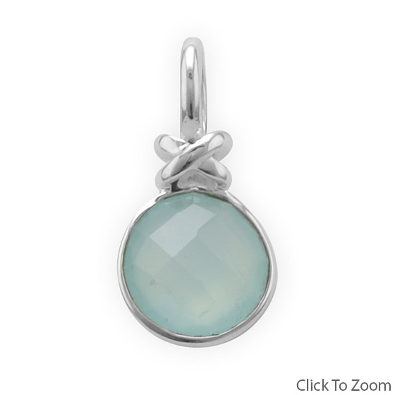SKU 22051 - a Chalcedony pendants Jewelry Design image
