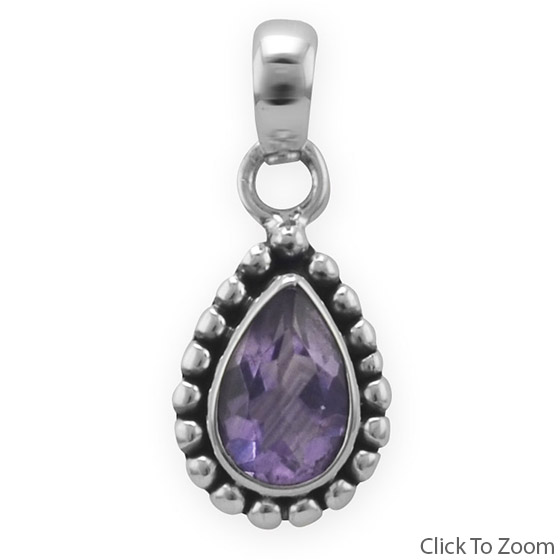 SKU 22054 - a Amethyst pendants Jewelry Design image