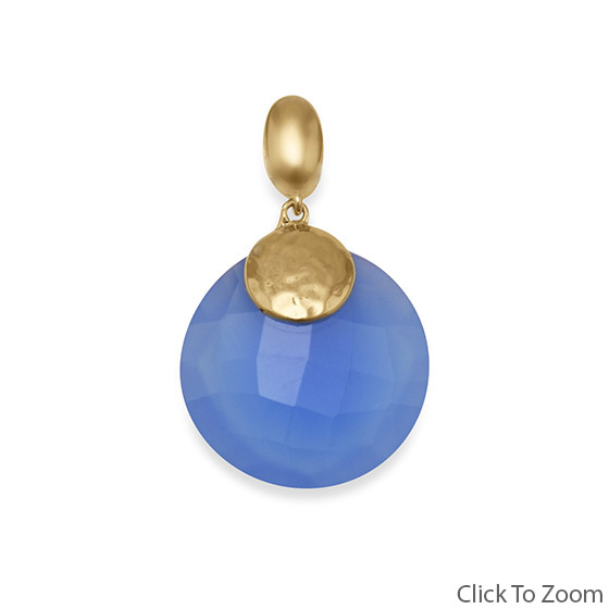 SKU 22055 - a Chalcedony pendants Jewelry Design image