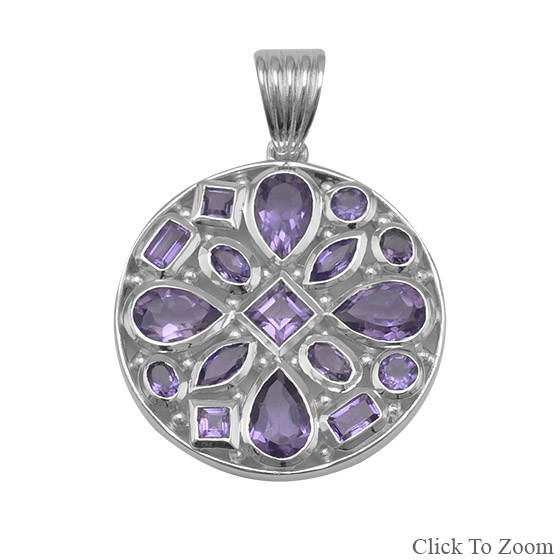 SKU 22056 - a Amethyst pendants Jewelry Design image