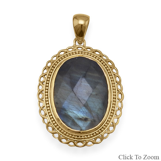 SKU 22058 - a Labradorite pendants Jewelry Design image