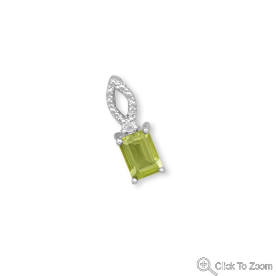 SKU 22063 - a Peridot pendants Jewelry Design image