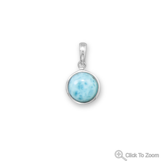 SKU 22064 - a Larimar pendants Jewelry Design image