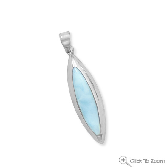 SKU 22065 - a Larimar pendants Jewelry Design image