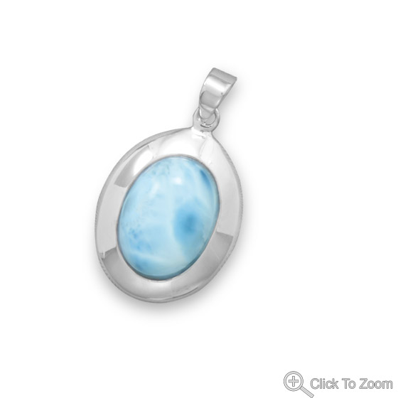 SKU 22068 - a Larimar pendants Jewelry Design image