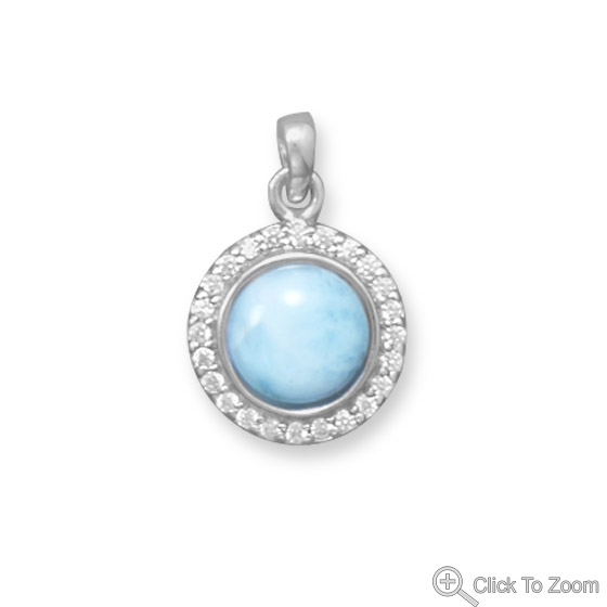 SKU 22070 - a Larimar pendants Jewelry Design image