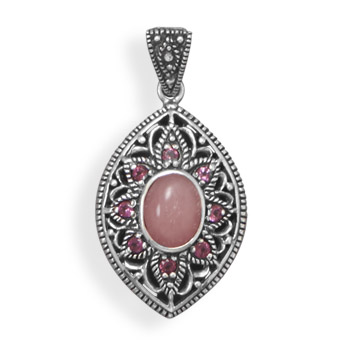 SKU 22076 - a Rhodolite pendants Jewelry Design image