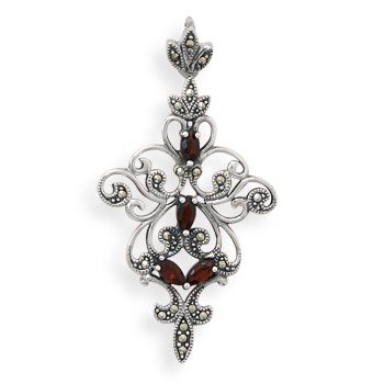 SKU 22080 - a Magnesite pendants Jewelry Design image