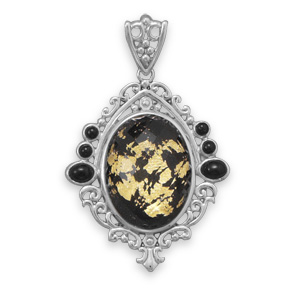 SKU 22086 - a Onyx pendants Jewelry Design image