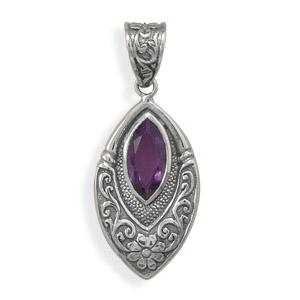 SKU 22114 - a Amethyst pendants Jewelry Design image