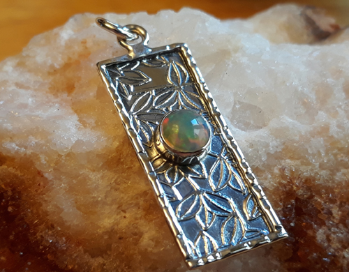 SKU 22132 - a Opal Pendants Jewelry Design image