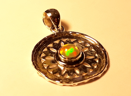 SKU 22143 - a Opal Pendants Jewelry Design image