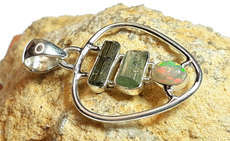 SKU 22151 - a Opal Pendants Jewelry Design image