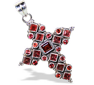 SKU 3007 - a Garnet Pendants Jewelry Design image