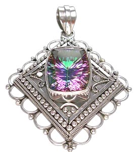 SKU 5084 - a Mystic quartz Pendants Jewelry Design image