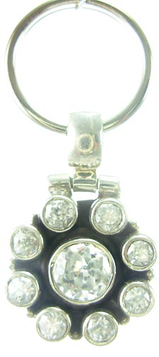 SKU 5184 - a Cubic Zirconia Pendants Jewelry Design image