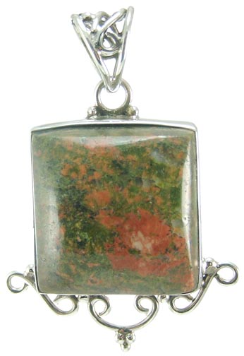 SKU 5220 - a Unakite Pendants Jewelry Design image