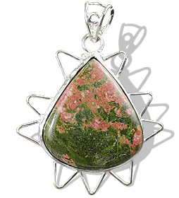 SKU 5221 - a Unakite Pendants Jewelry Design image