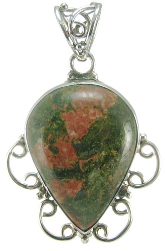 SKU 5223 - a Unakite Pendants Jewelry Design image