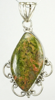 SKU 5226 - a Unakite Pendants Jewelry Design image