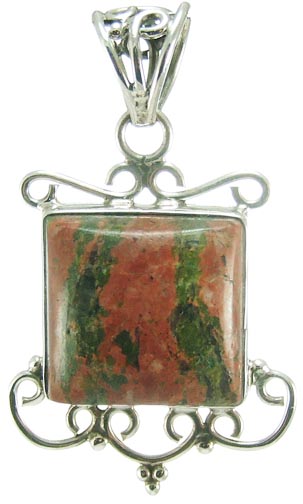 SKU 5227 - a Unakite Pendants Jewelry Design image