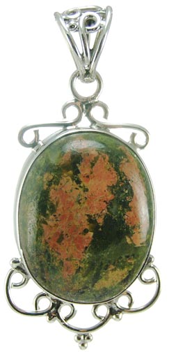 SKU 5228 - a Unakite Pendants Jewelry Design image