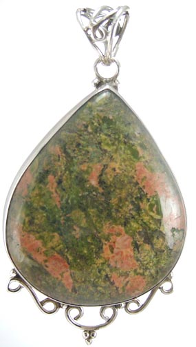 SKU 5229 - a Unakite Pendants Jewelry Design image