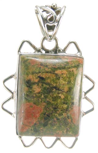 SKU 5230 - a Unakite Pendants Jewelry Design image