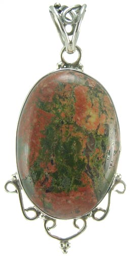 SKU 5231 - a Unakite Pendants Jewelry Design image