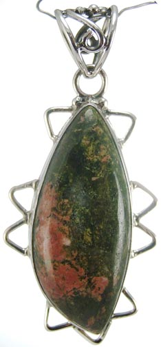 SKU 5233 - a Unakite Pendants Jewelry Design image