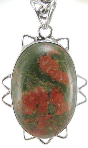 SKU 5235 - a Unakite Pendants Jewelry Design image