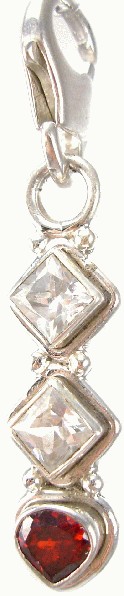 SKU 5290 - a Garnet Pendants Jewelry Design image
