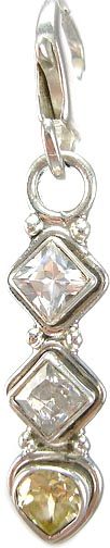SKU 5300 - a Cubic Zirconia Pendants Jewelry Design image