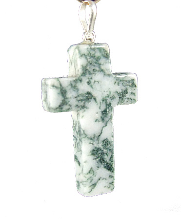 SKU 6343 - a Dendrite opal Pendants Jewelry Design image