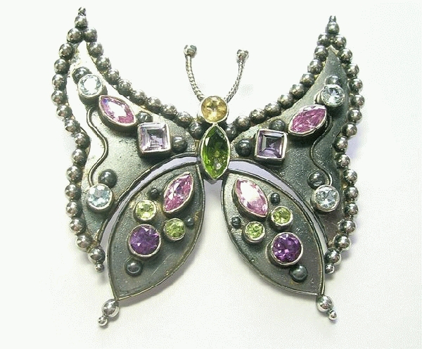 SKU 6387 - a Multi-stone Pendants Jewelry Design image
