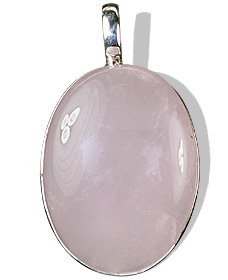 SKU 639 - a Rose quartz Pendants Jewelry Design image