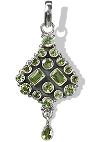 SKU 6393 - a Peridot Pendants Jewelry Design image