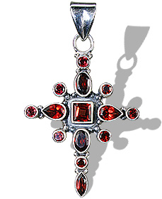 SKU 679 - a Garnet Pendants Jewelry Design image
