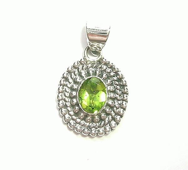 SKU 6912 - a Peridot Pendants Jewelry Design image