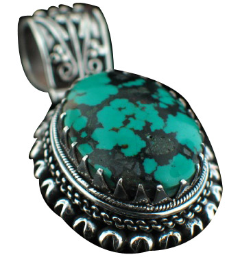 SKU 6977 - a Turquoise Pendants Jewelry Design image