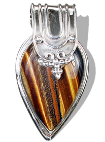SKU 6985 - a Tiger eye Pendants Jewelry Design image