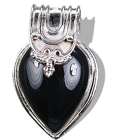 SKU 6988 - a Onyx Pendants Jewelry Design image
