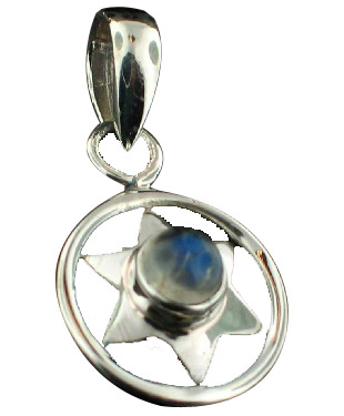 SKU 6989 - a Moonstone Pendants Jewelry Design image